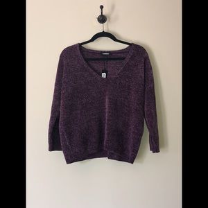 Purple Express Sweater